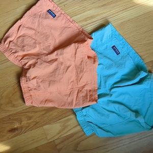 2 pairs of Patagonia 5inch Baggies